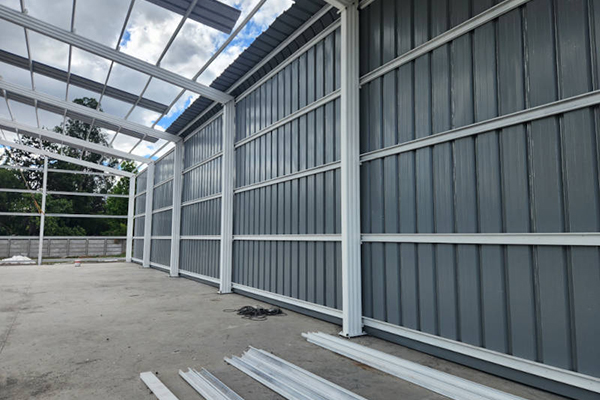 Proyecto de cubiertas metálicas